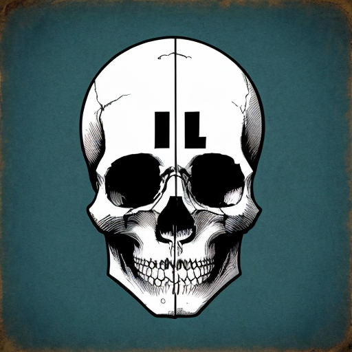 Je veux une image avec marqué dessus "La vérité se trouve ici". Avec derrière une image de tête de mort dans le style graphique anonymous.