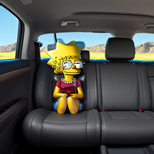 The simpson backseat car Lisa talk August 2022