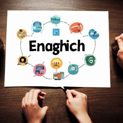 Generate a picture with why is English important in the world