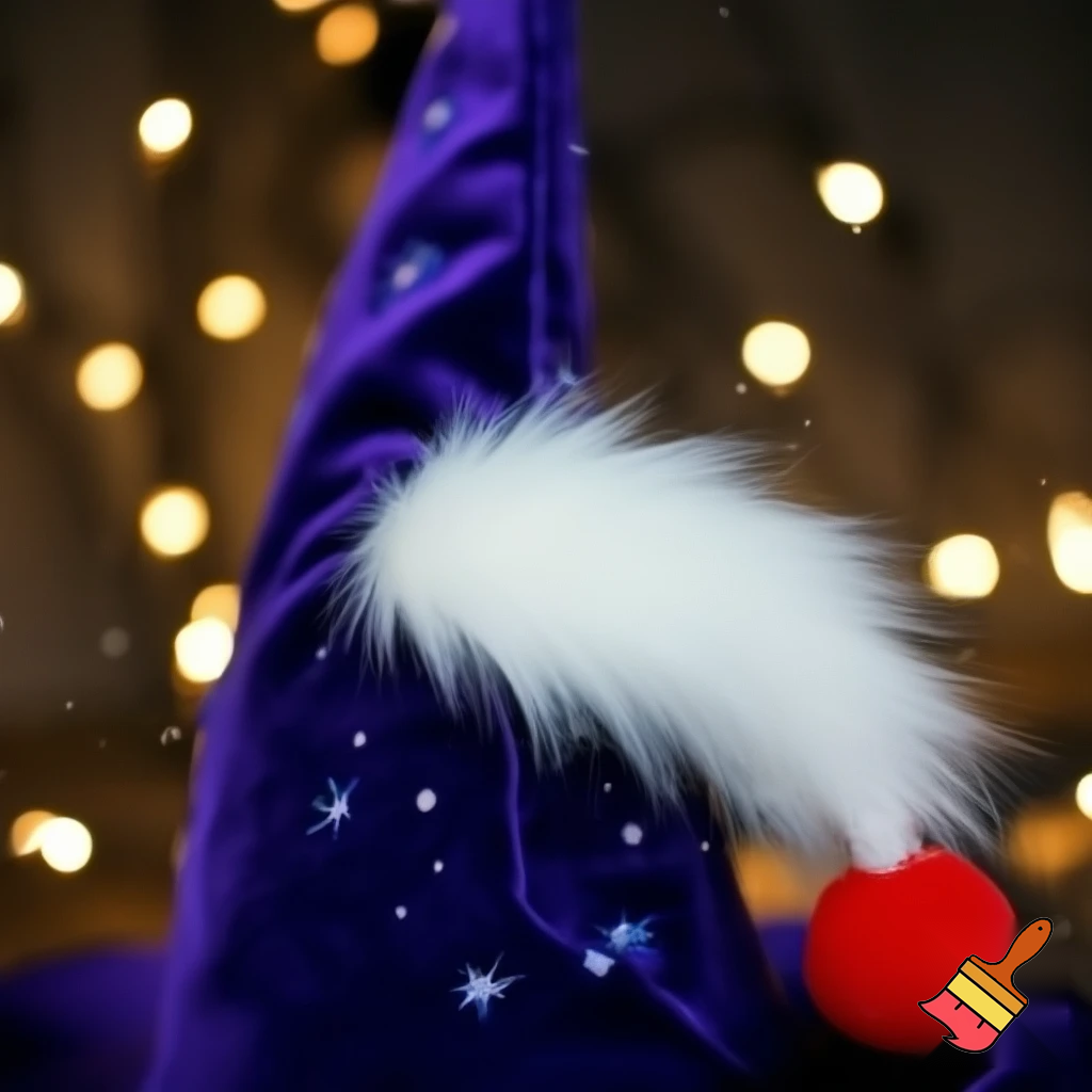 Wizard hat Christmas hat
