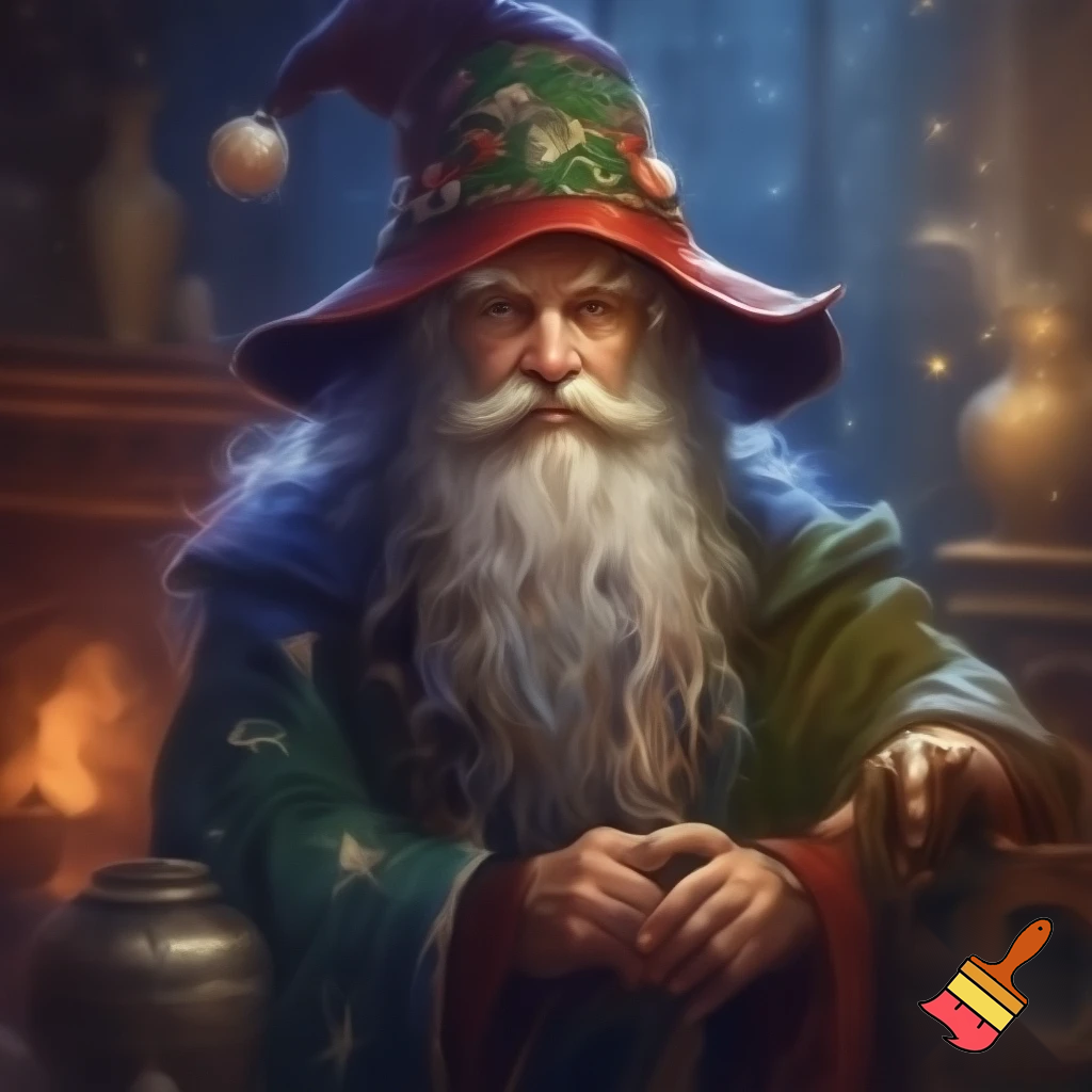 Wizard Christmas hat