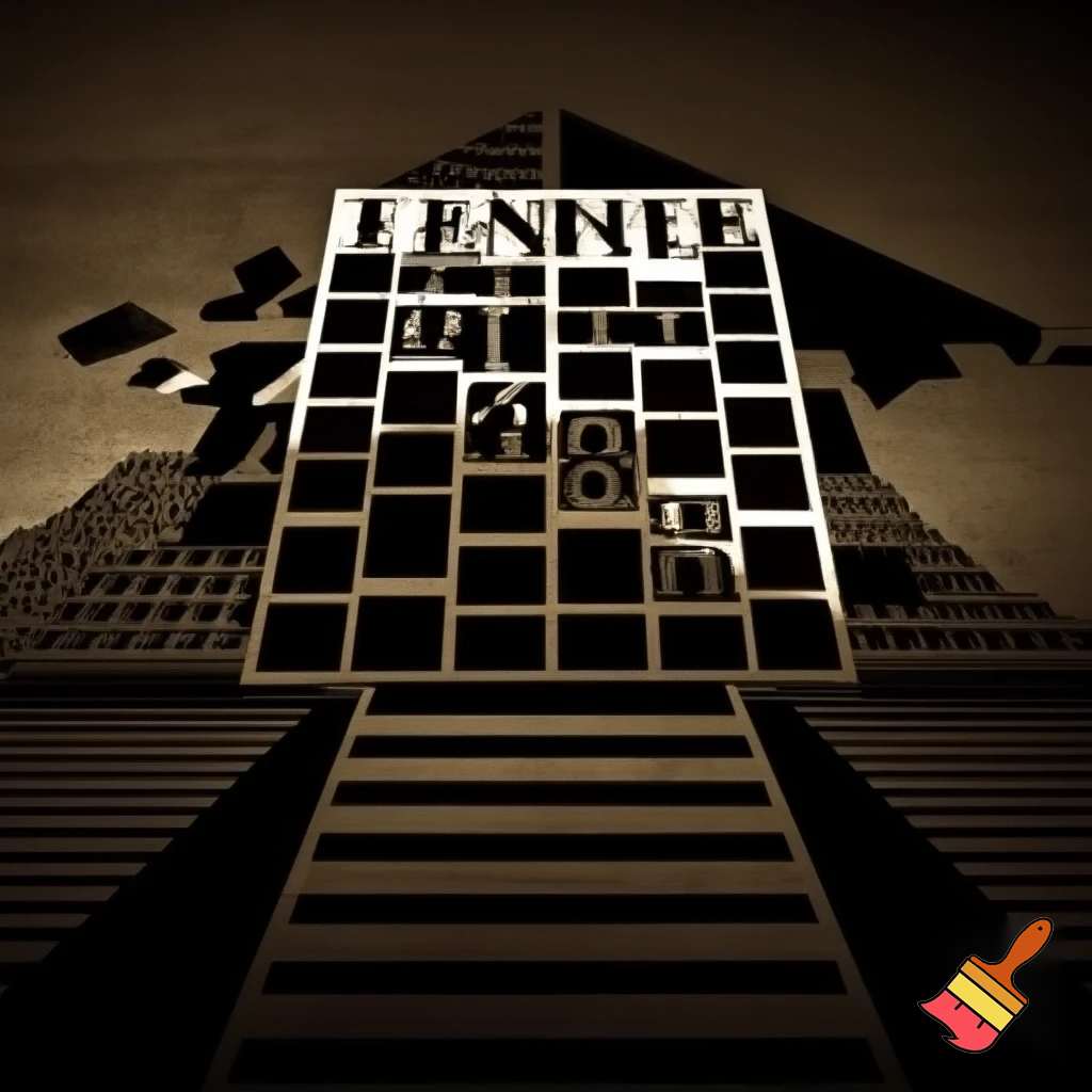 1 point perspective 1930s poster  about wordle