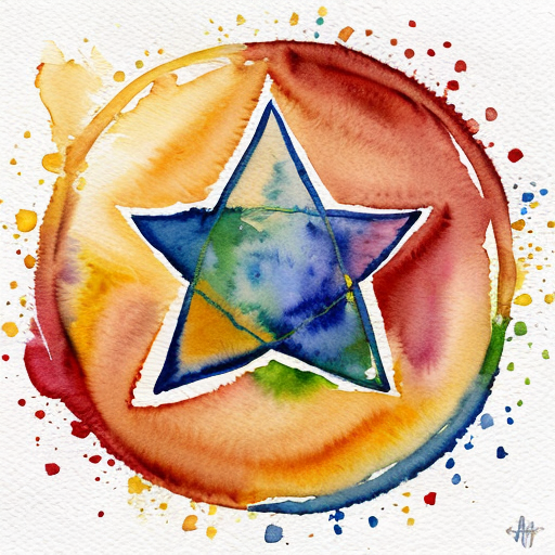 the symbol of a hero called ATOM 