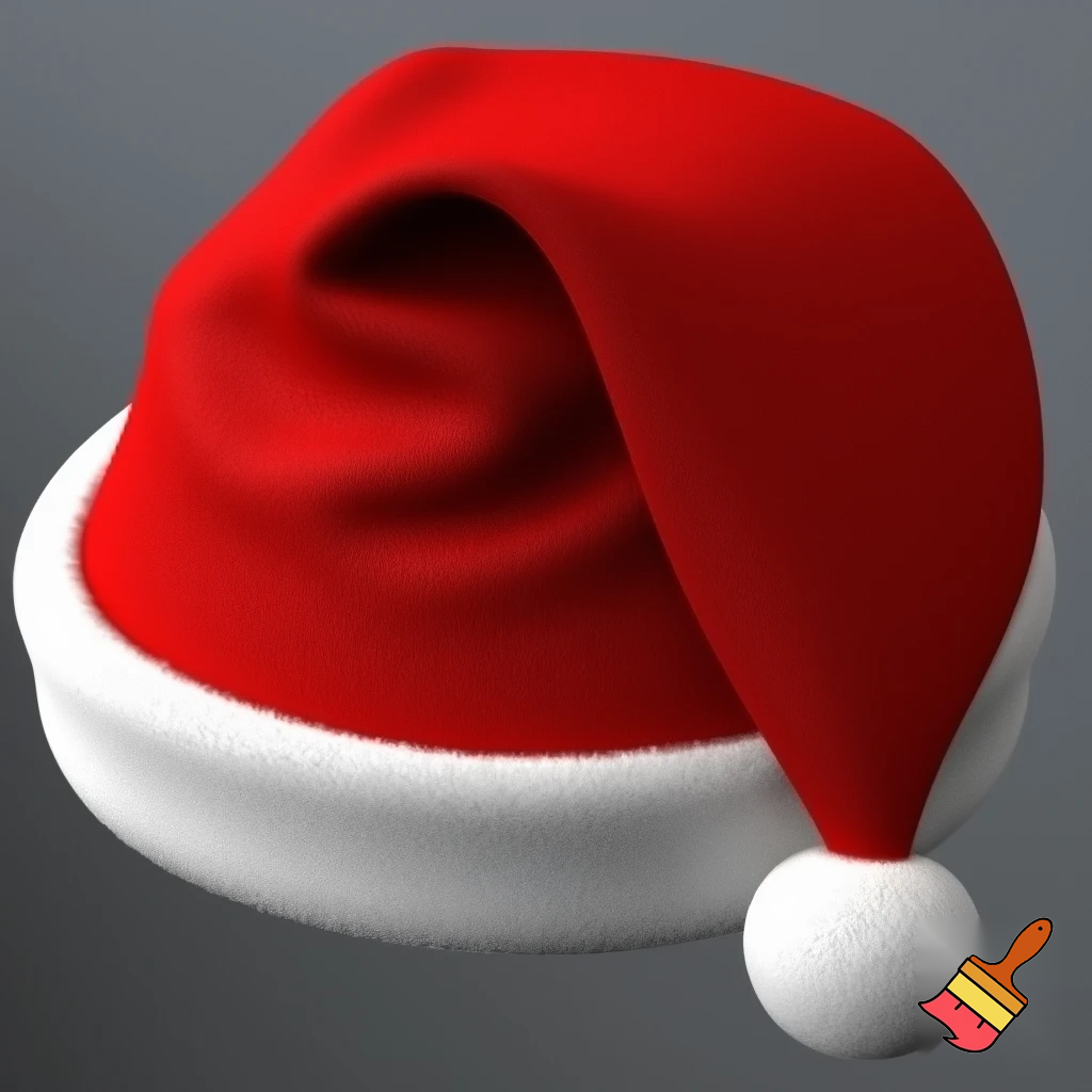 A wizard Christmas hat read the correct colour