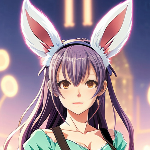 Top hats, Easter bun ears headband with bunny ears multicolour