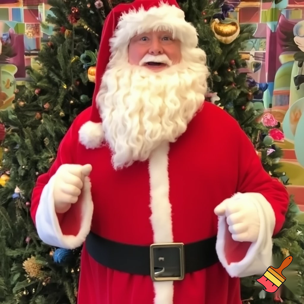 Santa Claus Pennwell Disney🇫🇷 wizard Santa Claus Santa Claus real person Disneyland