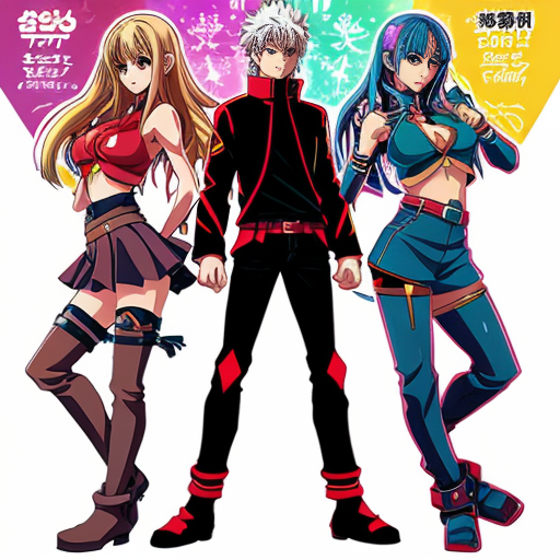 JoJo stand, bad quality, humanoid, there may be different colors, single-color background, manga style, there may be different processes