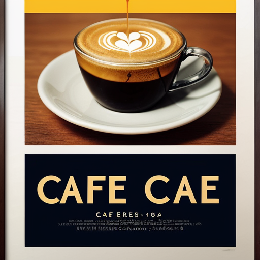 cafe poster
