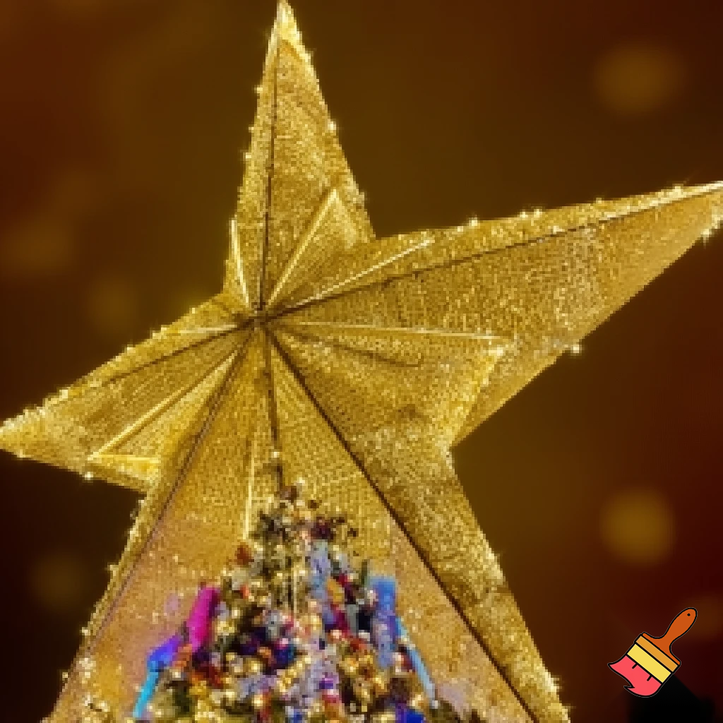 Biggest Christmas tree star