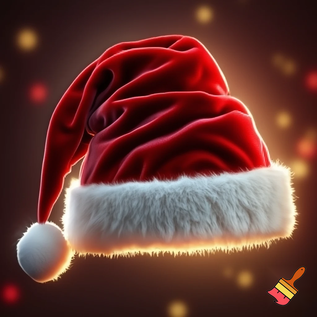Santa Claus hat velvet Christmas Santa Claus hat 