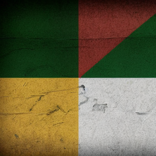 indian flag mixed with bangaldesh and pakistan flag

