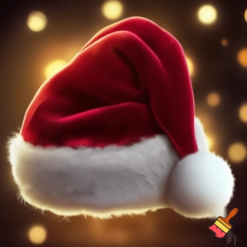 Christmas Santa Claus hat velvet Alfie hat