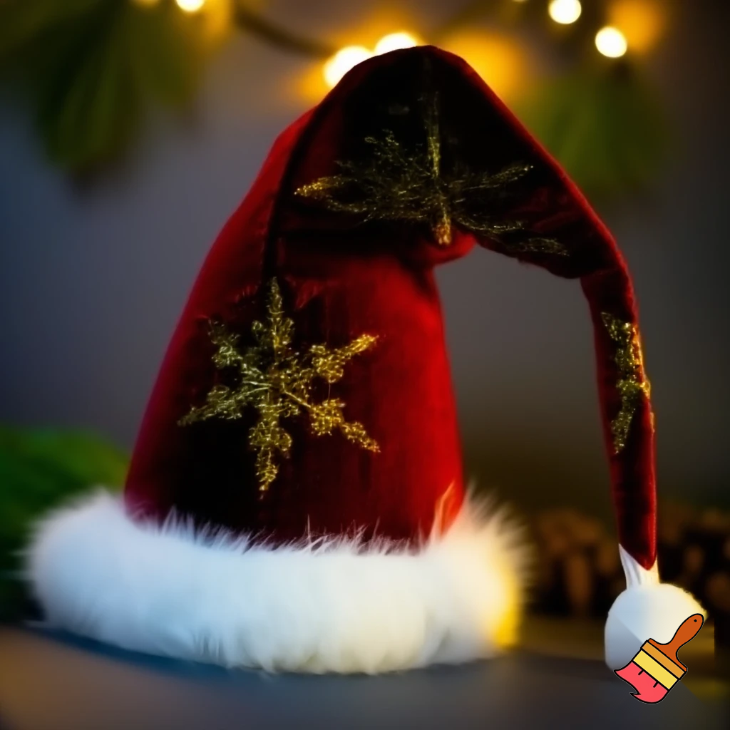 Christmas wizard hat