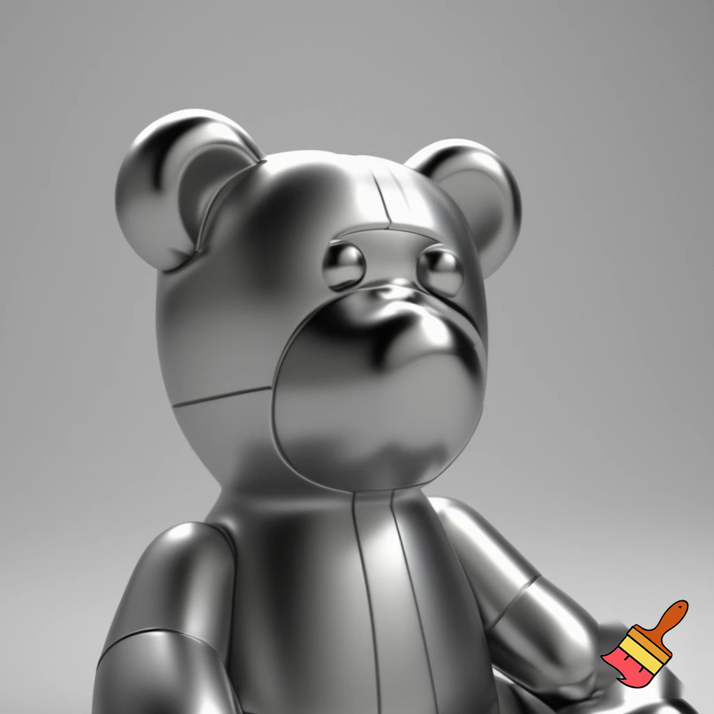 aluminum teddy bear cartoon