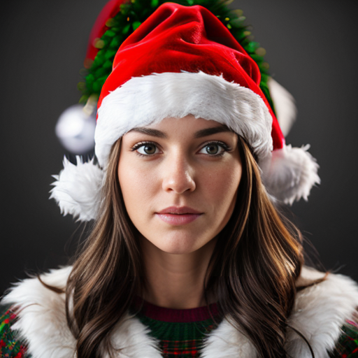 Christmas wizard hat