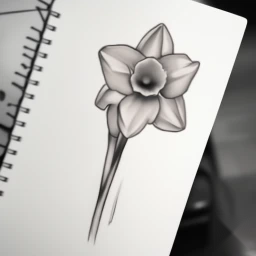 december birth flower tattoo