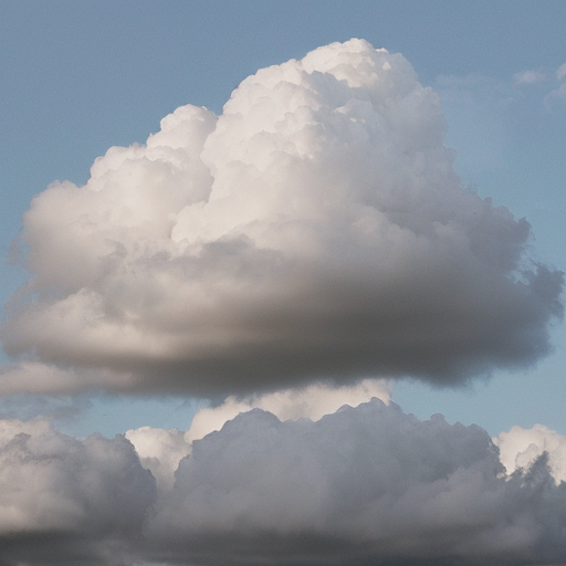 create grey big forms clouds 