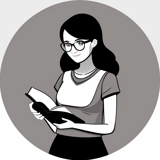 Wygeneruj dziewczynę czytającą książkę albo mangę. Dziewczyna ma brązowe, kręcone włosy do ramion i czarne okulary i bluzę (czarną albo szarą). Pije herbatę albo kawę. Może mieć luk. W tle jest magia. Obok niej siedzi fretka 