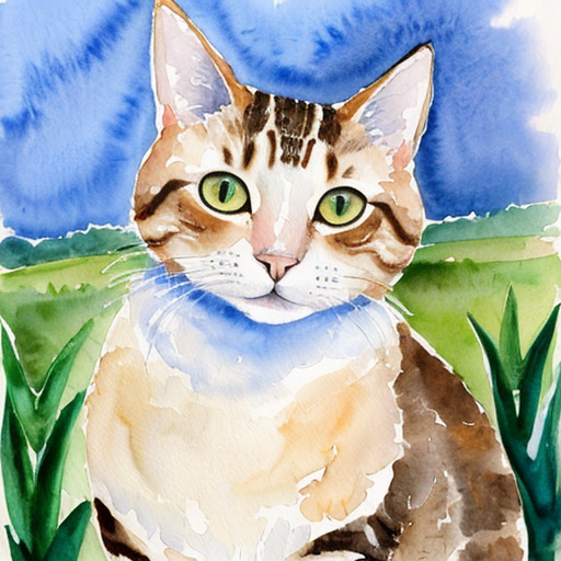 Milo the cat the farmer