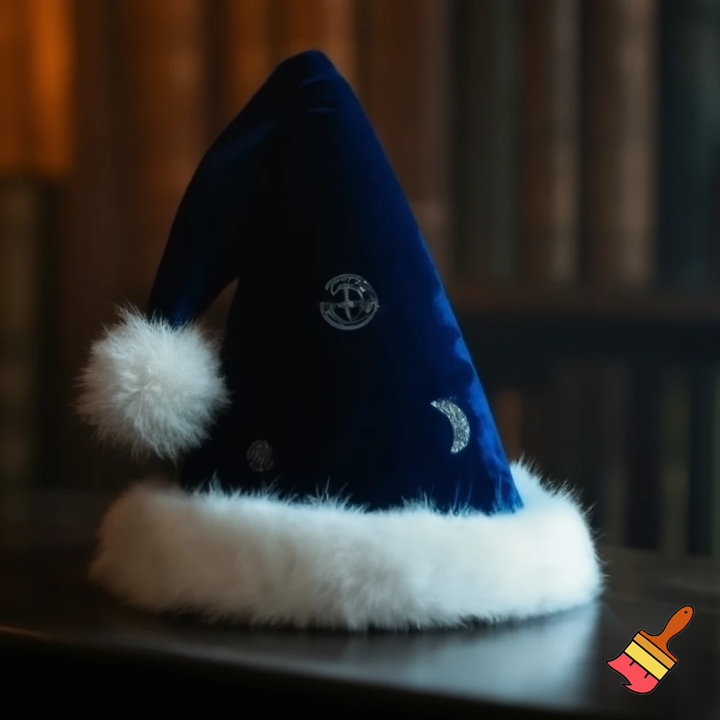 A wizard Christmas hat