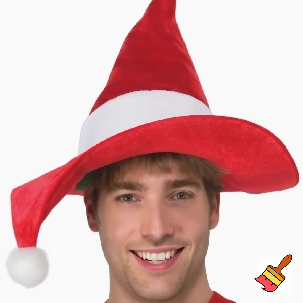 Christmas wizard hat, Santa Claus hat