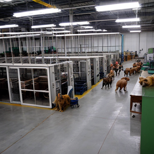 factory where they make puppies