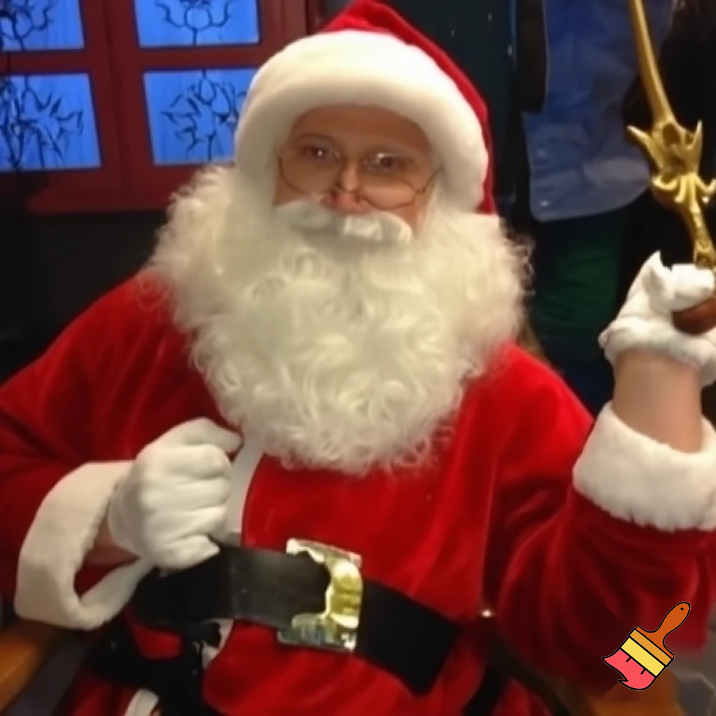 Santa Claus Pennwell Disney🇫🇷 wizard Santa Claus Santa Claus real person Disneyland Paris Santa Claus in Paris the wizard💫🏰