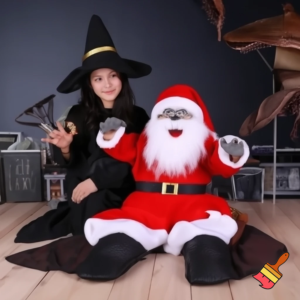 Wizard Christmas hat Santa hat Santa Claus hat