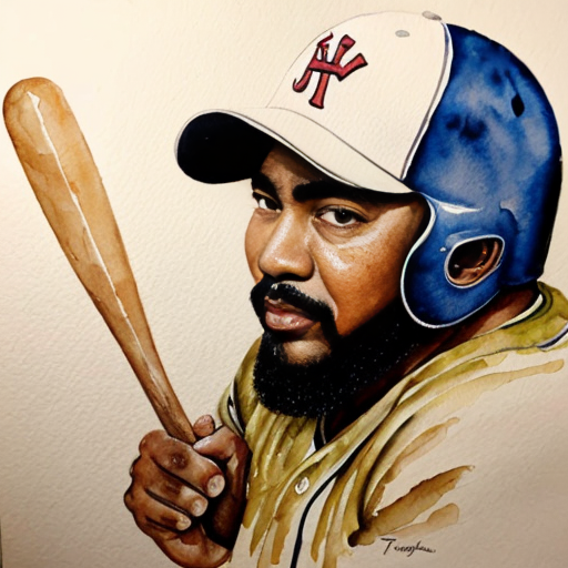 tung tung tung sahur he is a brown woodlike figure with a baseball bat