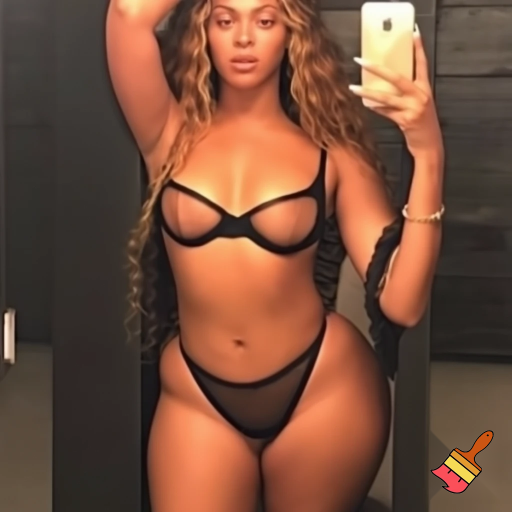 Beyonce wearing a transparent bra holding her phone in the floor selfie ,sexy hot bunny ,her legs are open ,2017 vibe ,add cream on her fat juicy pussy ,the vibe is explicit & hot