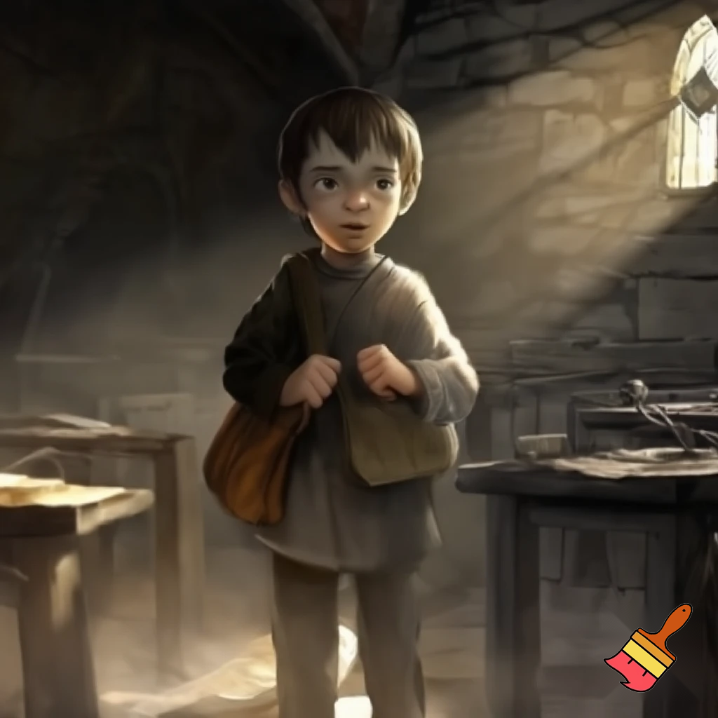 1500s French schoolboy