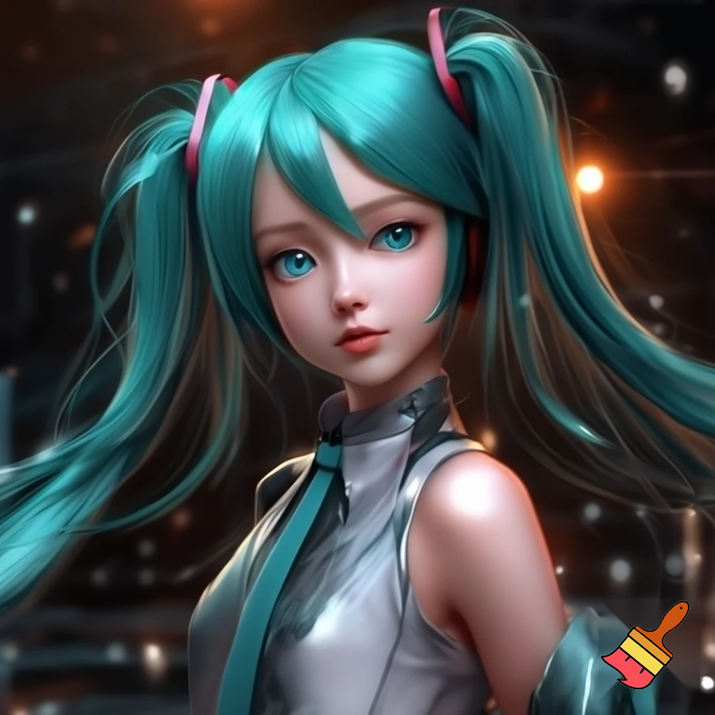 Hatsune miku realistic 