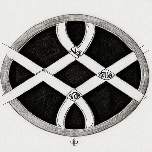 je voudrais que soit enchevêtré dans un même dessin, de façon longiligne : une croix occitane un peu stylisée, les lettre BCS dans une écriture fine, le logo du stade toulousaine, tout cela dans les tons gris avec ombrage.