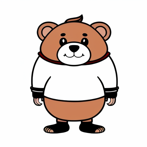 osito ruso, un ozesno niño animal, algo gordito, lo suficiente como para poder llamarle gordo, es un niño irritante, constantemente intenta ser bueno pero no lo consigue nunca, posee una gran semi uniceja, sus cejas  son pronunciada y pobladas, tanto que casi forman una uniceja, sin embargo no llega a tocarse y esta en un extraño limbo. es un niño promedio que no destaca ni negativamente ni positivamente, no es lo suficientemente feo como para que alguien se burle de el, no es lo suficientemente lindo como para que las chicas le hablen, solo esta ahi, aveces no se nota
