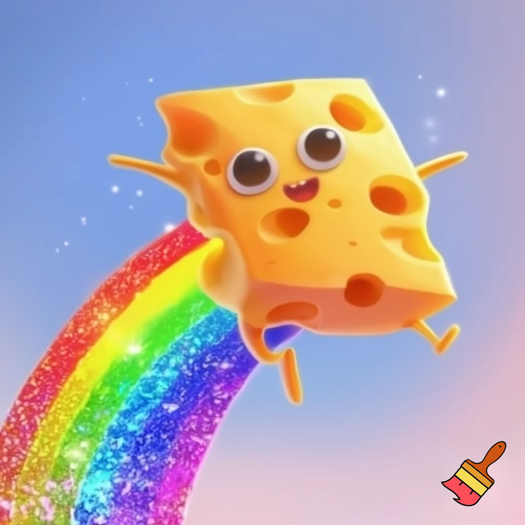 pipi cheese rainbow