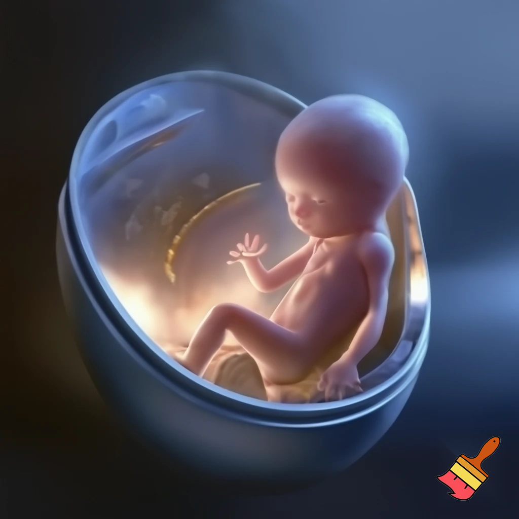 Sterile sci-fi awakening scene — a single pod opens, warm vapor spilling out, shard of sterile light tracing curved glass, a newborn humanoid stepping out not a baby: naked but composed, blank expression, clean metallic interior with glowing diagnostic glyphs underfoot, cinematic close-up, photo-realistic + painterly blend. 

Settings / Steps:

Aspect ratio 4:5 (portrait) for character focus.

Camera: slightly low, 3/4 view to show pod interior and diagnostics.

Emphasize skin texture + subtle mechanical seams.

Add small depth-of-field to isolate subject.


Negative prompt: mutated hands, extra limbs, bad anatomy, cartoonish, watermark, extra fingers

Variations: silhouette profile, half-lit face, higher contrast for a dramatic poster.