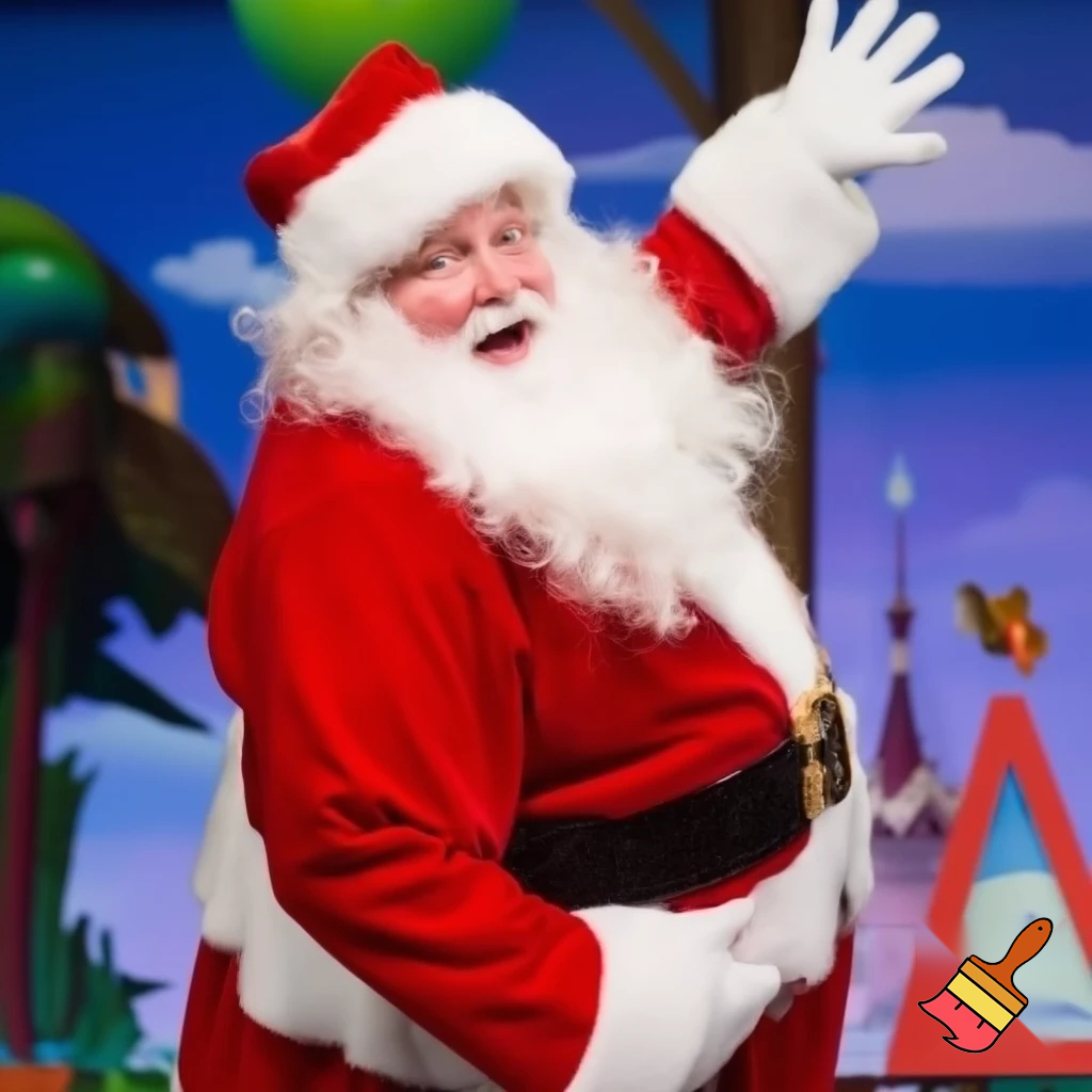 Paris Disneyland Santa Claus, Paris Disney