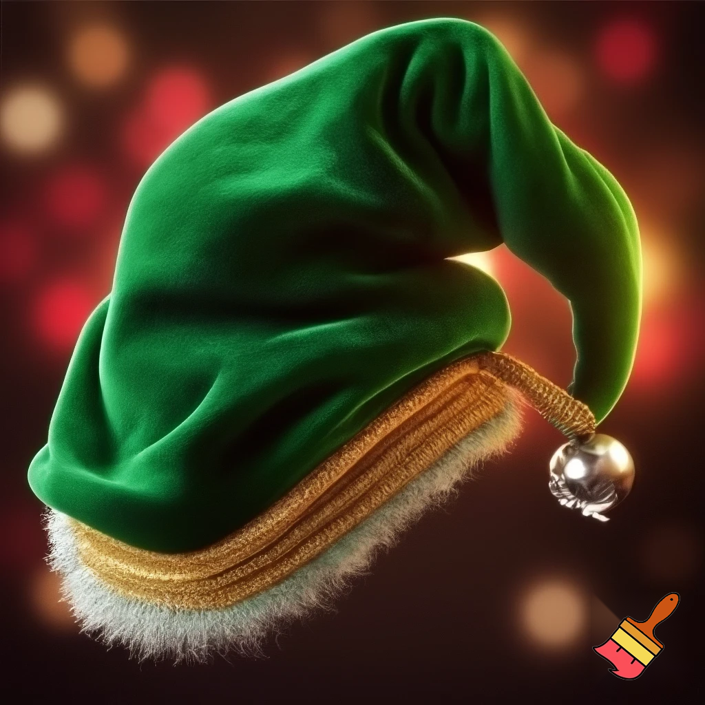 Elf hat Christmas elf hat velvet