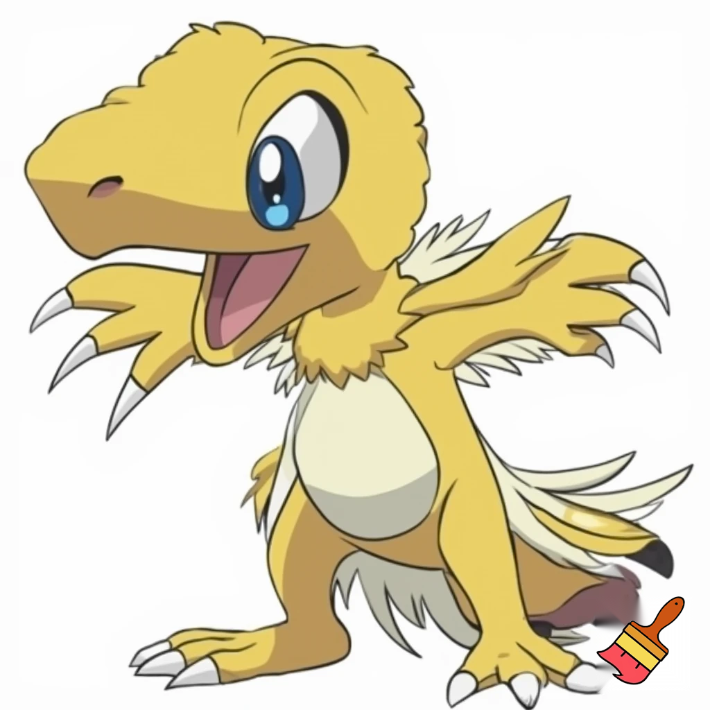 agumon slender digimon cubby pokemon limbs squritle fusion fusion