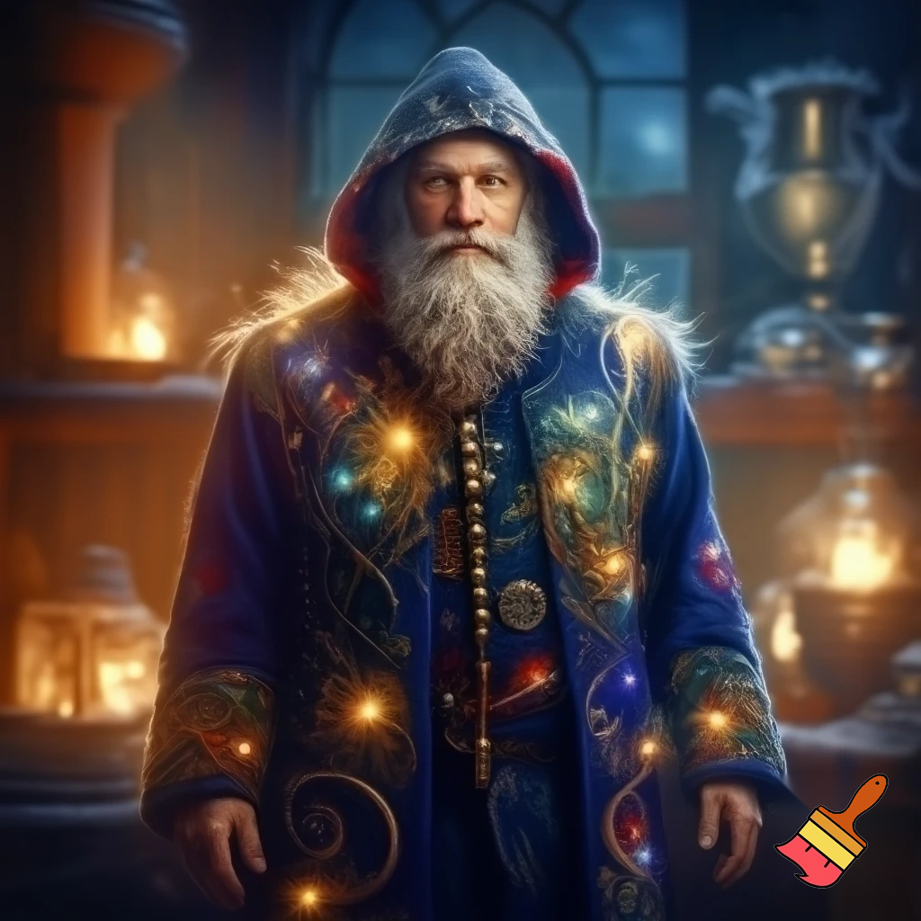 A wizard jacket Christmas jacket