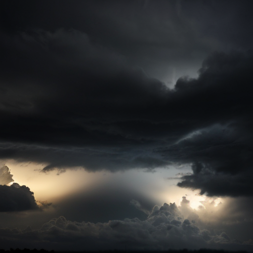 DARKNESS OUTSIDE CLOUDS WEATHER