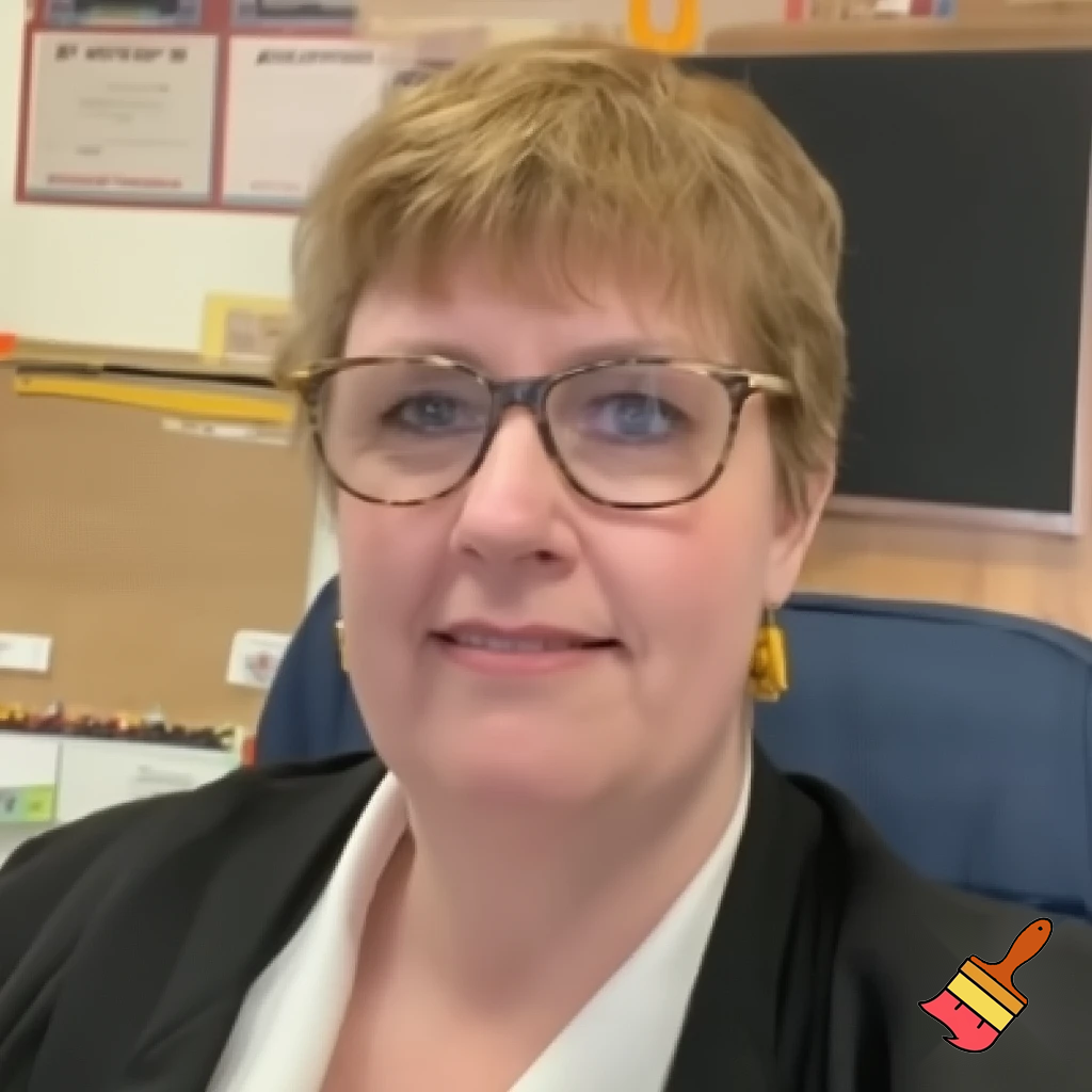 Principal office from left side, no colour, no person , made with 12 year old with pencil 