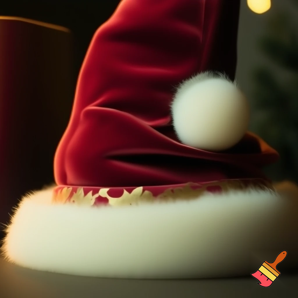 A wizard Christmas hat read the correct colour