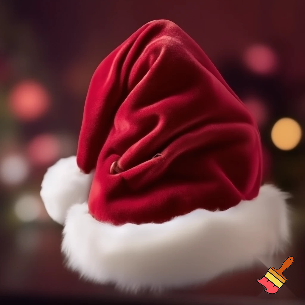 Elf Santa Claus hat velvet Santa Claus elf hat Santa Claus Bendy wires