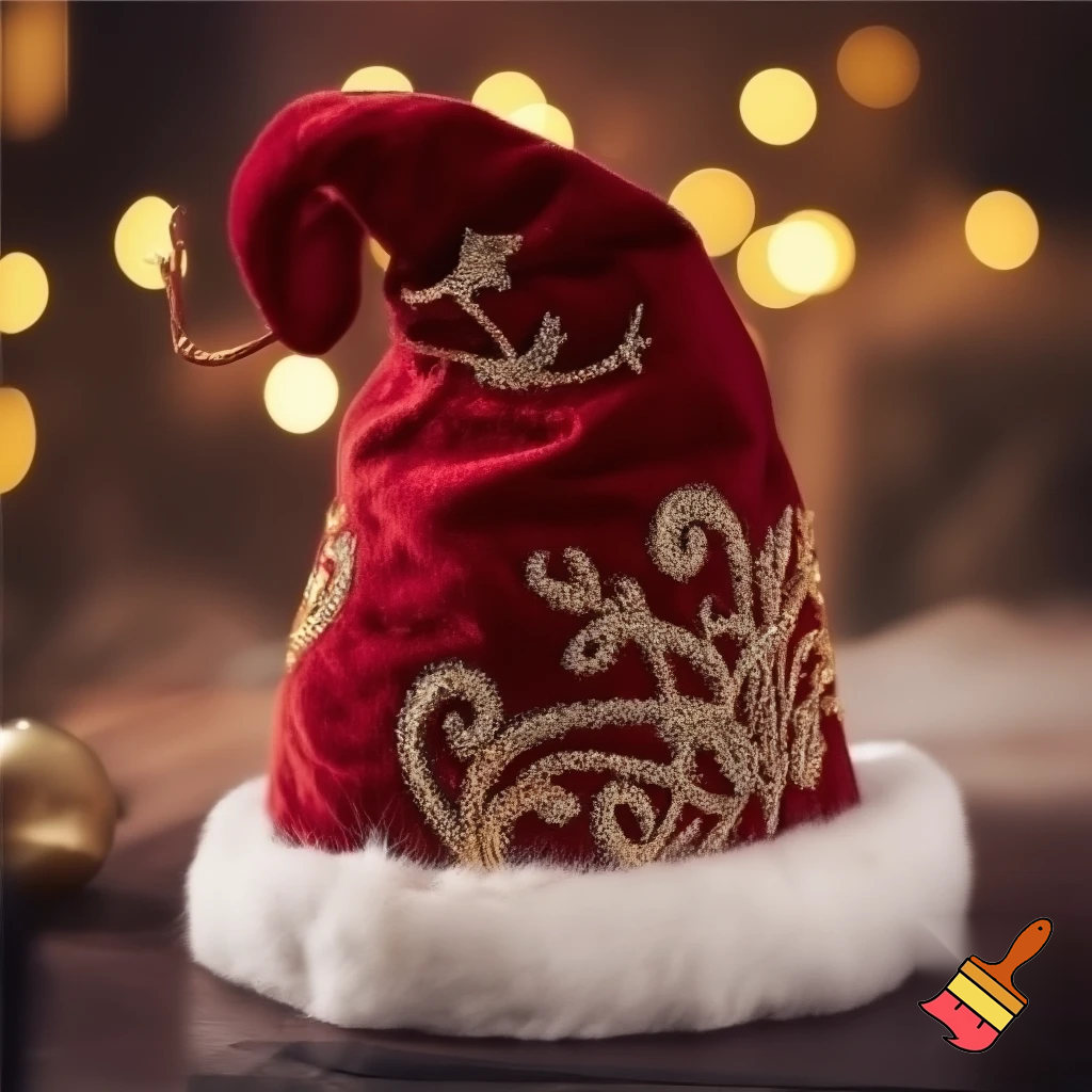 Elf hat Christmas elf hat velvet