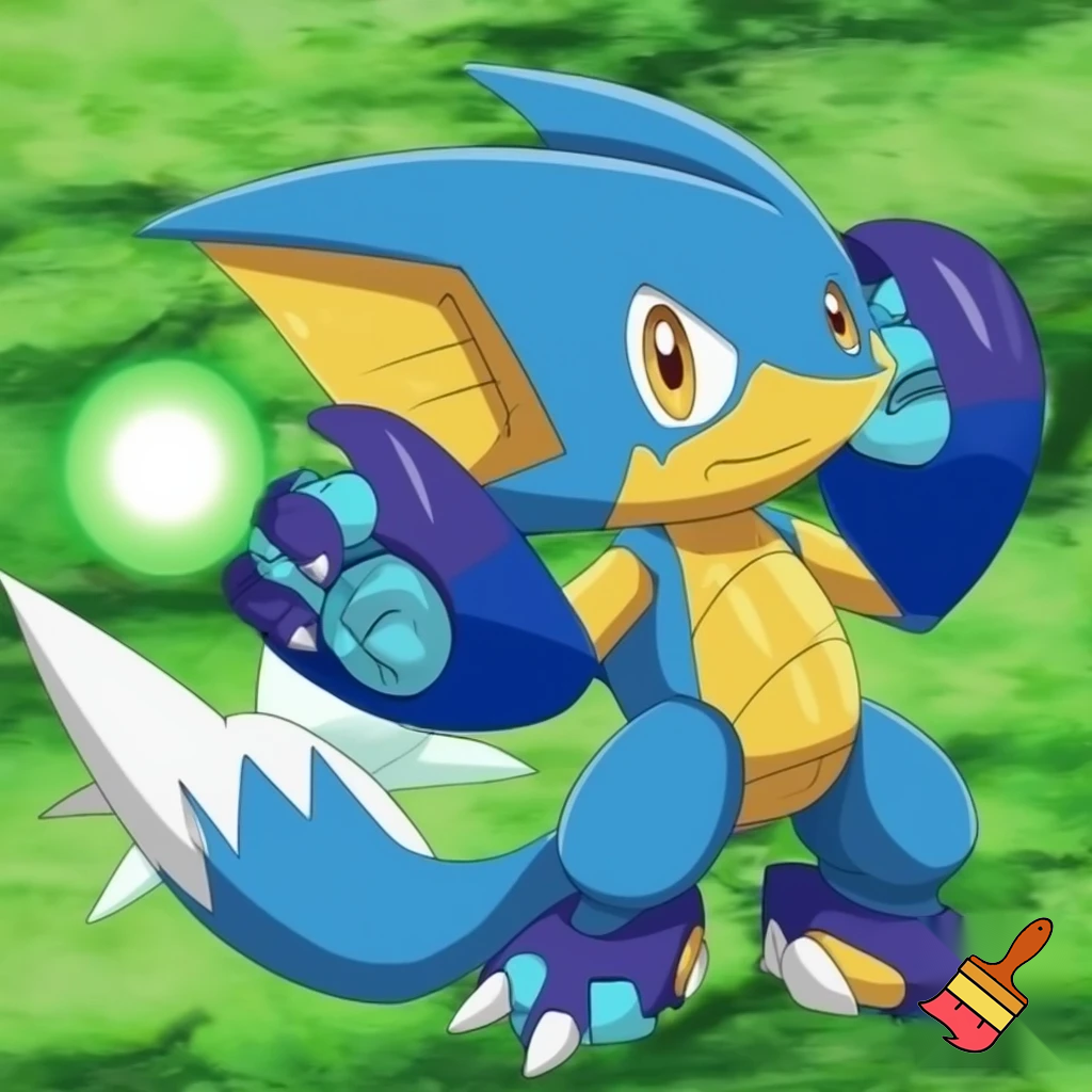 blue rookie level sonic agumon veemon digimon squirtle pokemon fusion