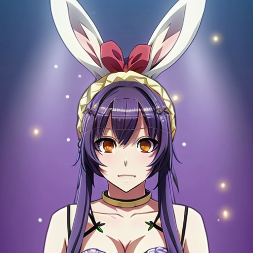  Purple and white Easter bunny headband top hat headband with gold