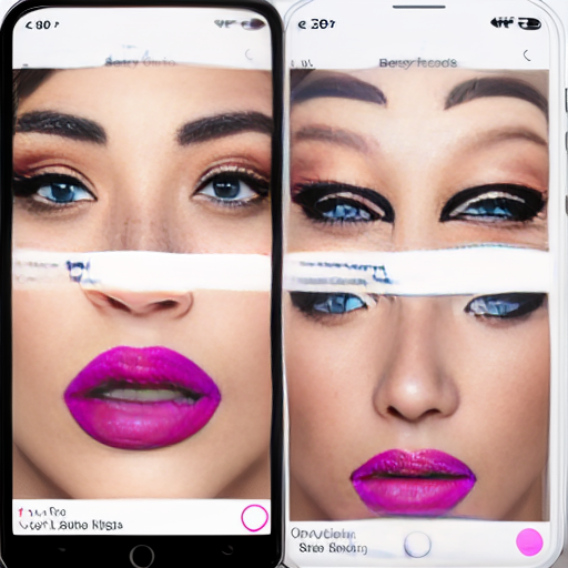 image of an app a beayty app that helps u find ur makeup shade
