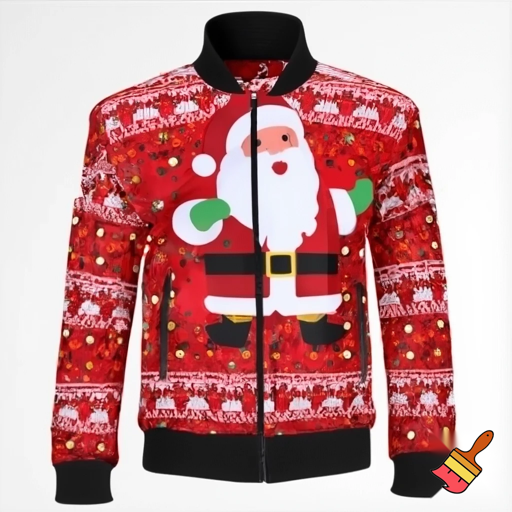 A wizard jacket Christmas jacket Santa Claus wizard Christmas shoes Christmas wizard hat