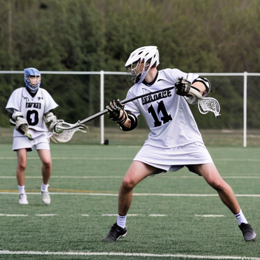 jesus playing lacrosse
